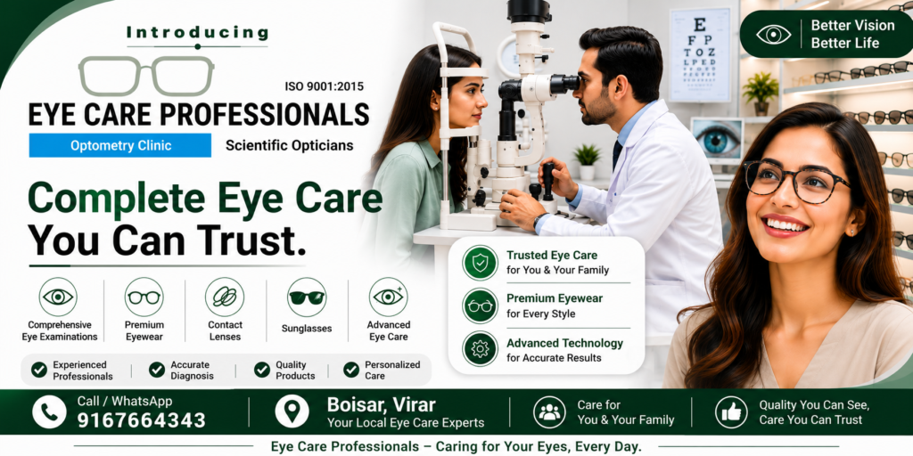 eye care professionals